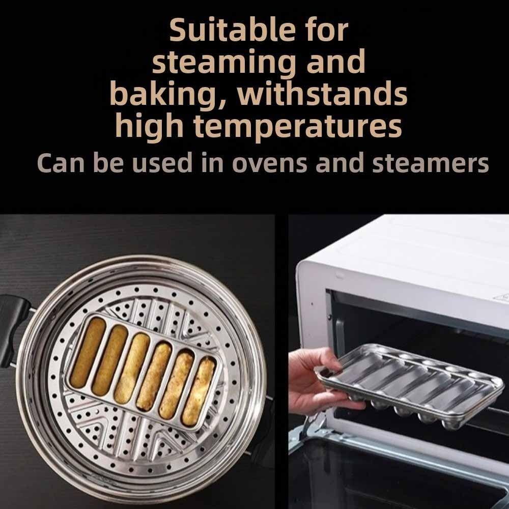 Stainless Steel Sausage Molds Safe Material Ham Sausage Maker Hot Dog Mould  Home Kitchen Use