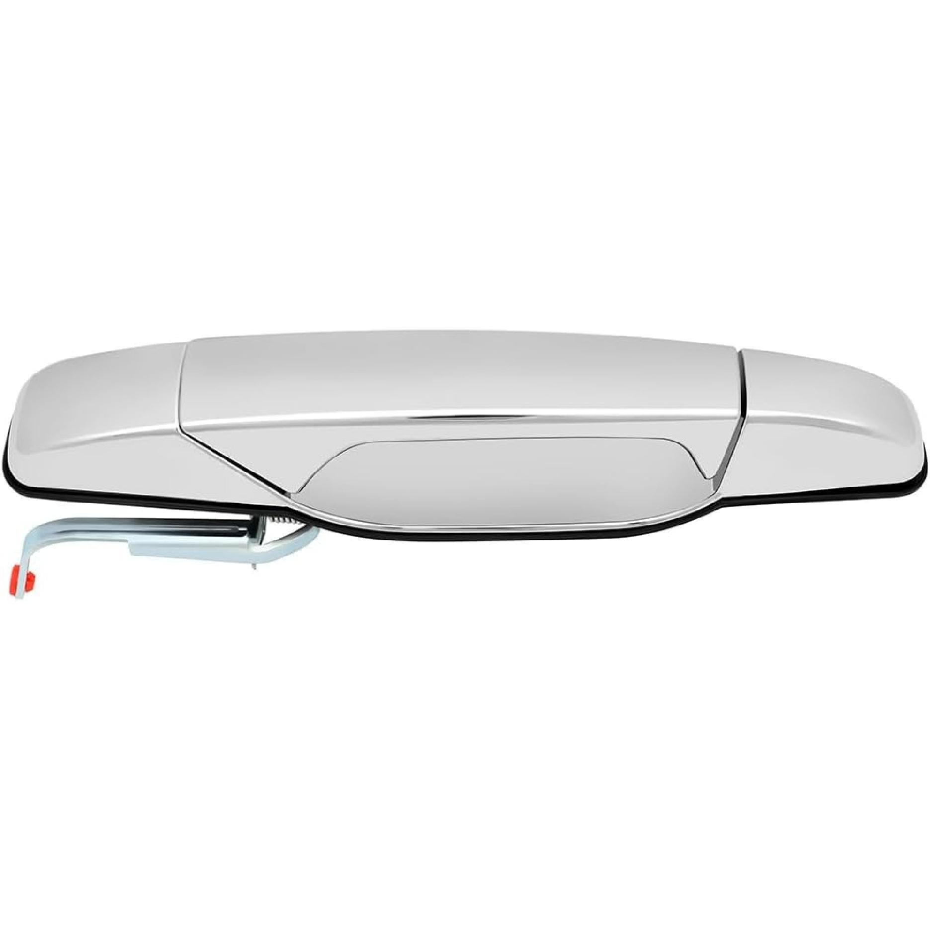 

LUJUNTEC Chrome Exterior Door Handle - Rear Driver Side | Direct Replacement for 2007-2013 for Cadillac Escalade & for Chevy Avalanche | Replaces OE