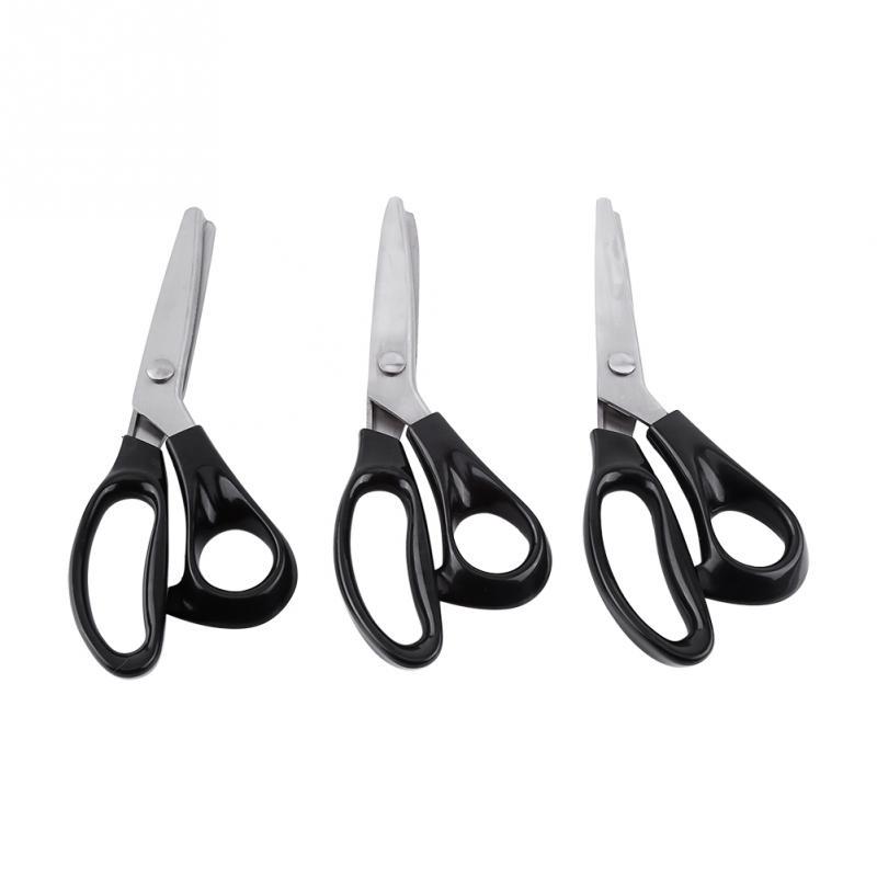 3 Sewing Scissors,Round Fabric Decorative Stainless Steel Pinking Shears / Scissors Clipper 3//5// 7mm