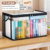 Transparente PVC-Aufbewahrungsbox | Klappdeckel & Sichtfenster | Vielseitiger Organizer für Spielzeug, Bastelbedarf & Zubehör | Langlebiger Geschenkbehälter