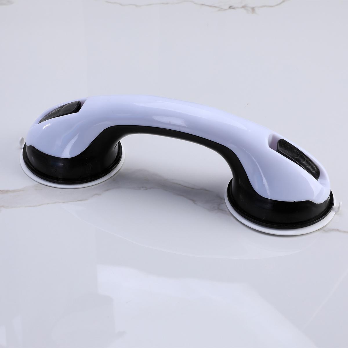 

Nail-Free Bathroom Suction Handrail for Doors, Windows, & Sliding Glass - Ideal for Children & Elderly Gray Bathroom Handrail (OPP Pack)