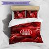 FC St. Pauli Football Printed 3 Pieces Bedding Set, Comfortable Skin Friendly Bedroom Duvet Cover Set