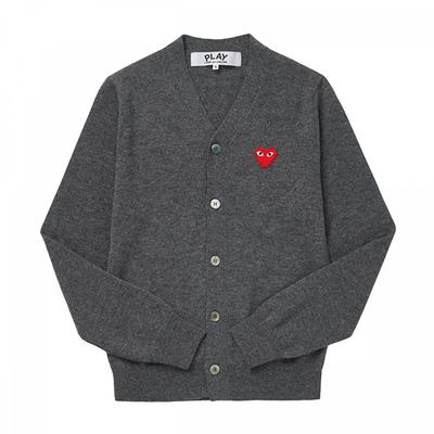 Comme DeS Gar OnS Play Rotes Herz Wappen Herren S Strickjacke Ax N008 051 3 p1N008 3