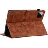 For Xiaomi Pad 7 Pro/Pad 7 Case Lily Flower Imprint Card Slots Leather Tablet Cover