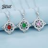 Ancient Symbolism Jewelry Celtic Knot Necklace Witches Birthstone Sparkling Symbol