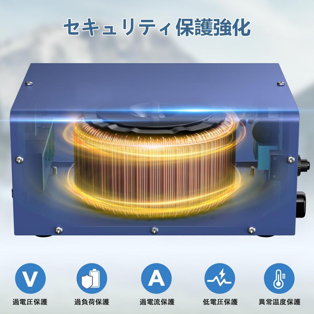 JARXIOKE 500W 220V To Compatible with 220V Overseas 1 Outlet 1 Outlet Step-Up/Step-Down Transformer, 100V, Dual-Purpose Step-Down/Step-Up Transformer,