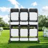 Folding Chair Rack Cart for 84 Chairs/ 12 Tables+42 Chairs of 800 LBS