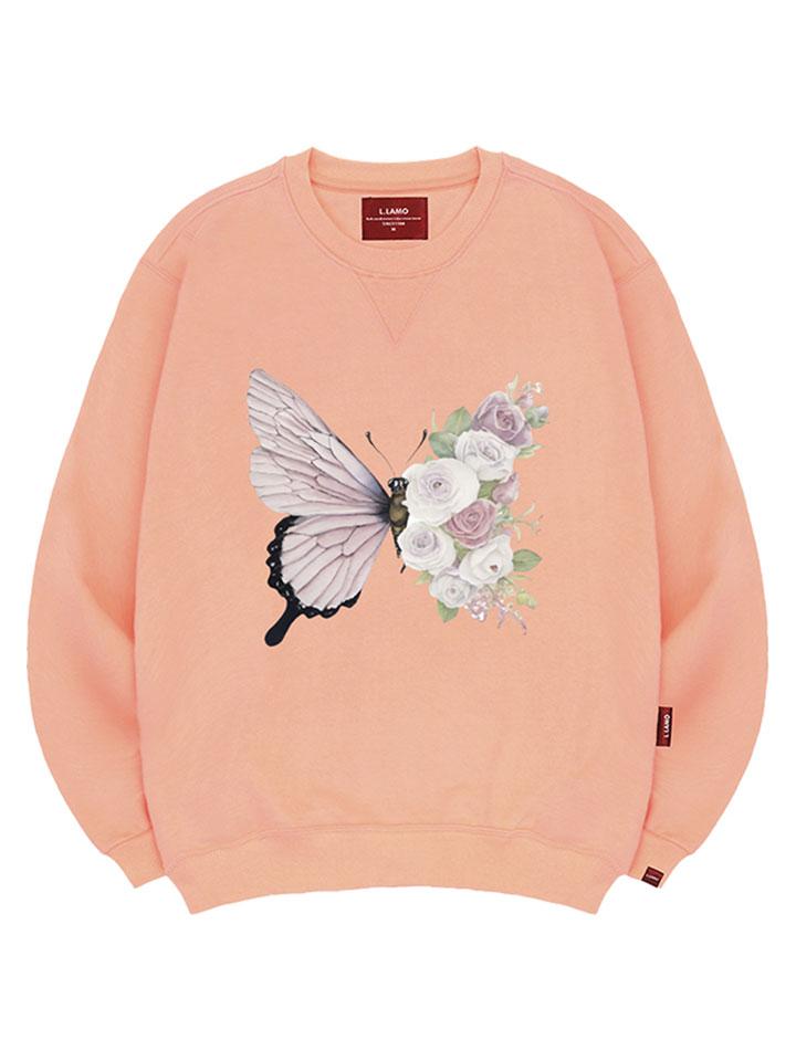 Ellamo Rosefly Sweatshirt Unisex Big Size S~4Xl (Type B)