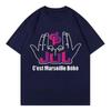 French Rapper Jul Cest Marseille Bb Graphic T Shirts Fashion Hip Hop Y2k Clothing Tshirt 2026 New Summer Pure Tshirt Unisex