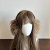 Collapsible Plush EarMuffs for Women and Kids Ear Warmer Furry Headband for Winter Christmas New Year Gifts
