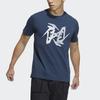 Adidas Wuji Series T Shirt Men's Navy Blue HM7469