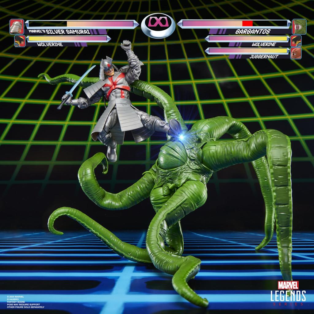 Hasbro Marvel Legends Series Gamerverse a 15cm Collectible Retro Action Figure Authentic Gargantos, Game-Inspired (G0626)