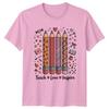 Teach Love Inspire Unisexs TShirt EleUnisextary Teacher Appreciation Gift For Her