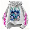 Zoey Huntrix Kpop Chasseur de Démons Marchandise Sweat à Capuche pour Enfants Pull Harajuku Tops Sweat-shirt pour Fille Cadeau pour les Fans