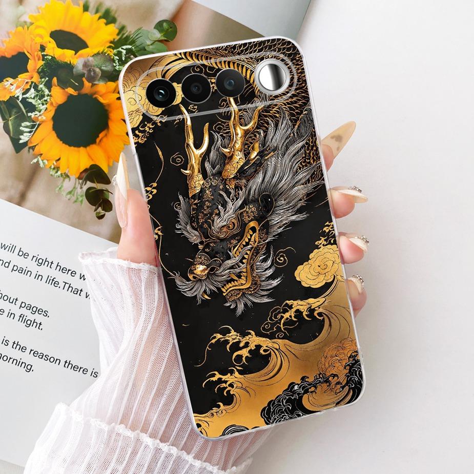 For Realme 16 5G Case RMX5171 Cute Cat Fashion Painted Cover Soft Silicone Protective Shell For Realme 16 Realme16 5G Phone Case