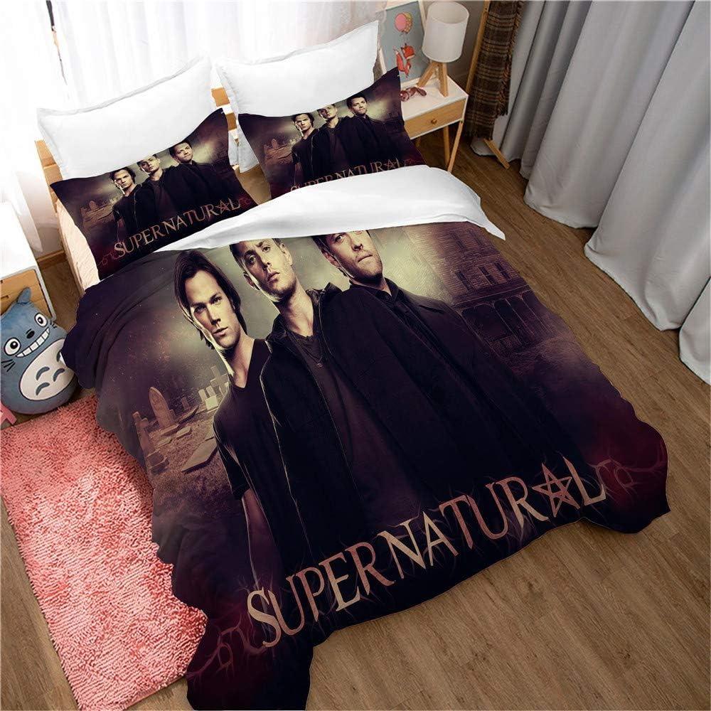 New TV Series Supernatural Bedding Set Single Twin Full Queen King Size Bed Set Adult Kid Bedroom Duvet Cover Set Home Textiles