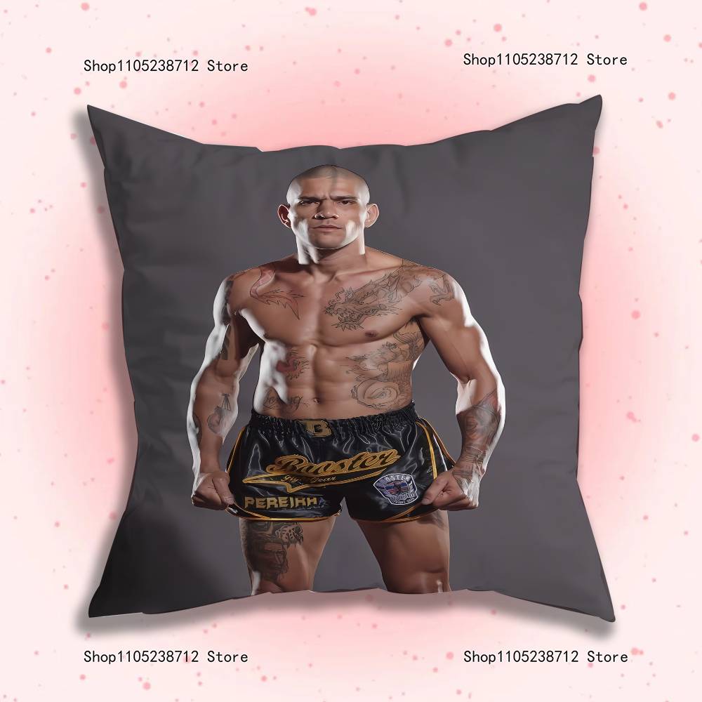 Fighting Pereira Alex Pillow Case Plush Fabric Soft Pillowcase Double Sided Print Sofa Cushion Cover Throw