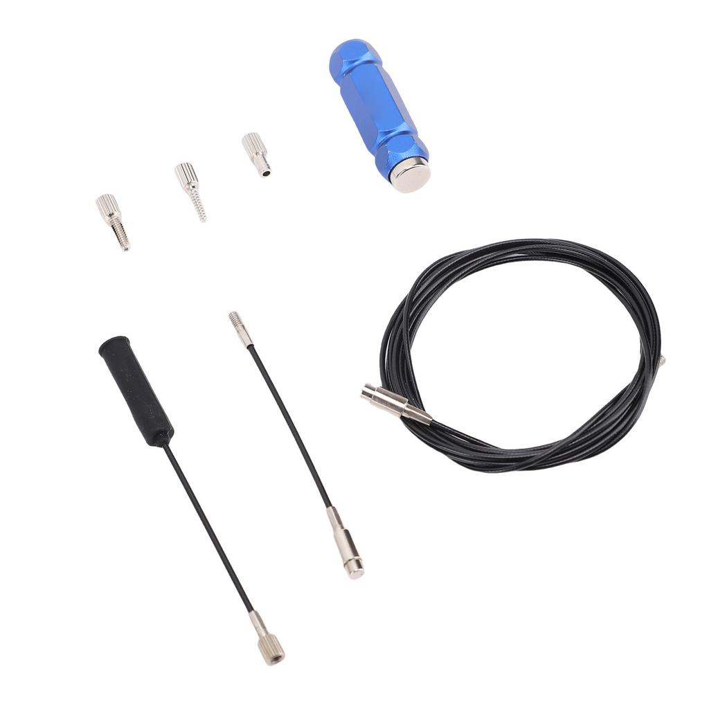 Sada nástrojů pro vnitřní vedení kabelů jízdního kola Magnetický systém vedení kabelů pro rámy z uhlíkových vláken