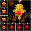 Decorative Good Luck Lanterns 3D Chinese Lint Lanterns  Spring Festival