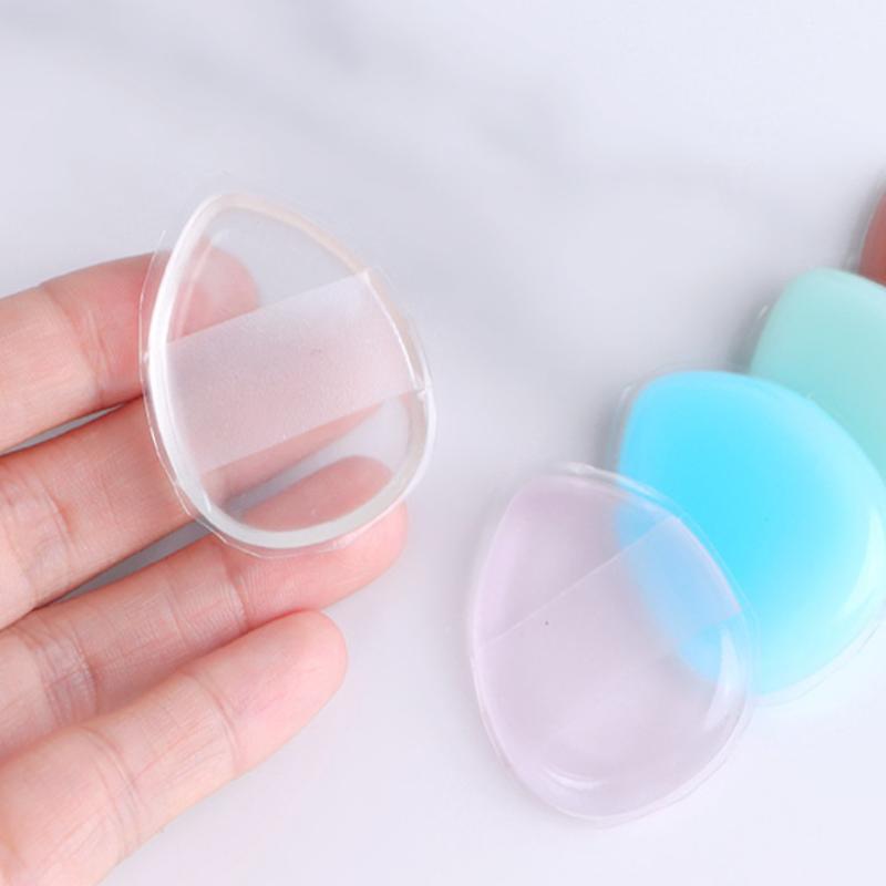 1PC Silicone Makeup Sponges Powder Puffs Face Conceale Cosmetics Puff Accessories Wholesale Silicone Make Up Sponge