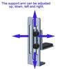 GPU Mounting Bracket Height Adjustment for 4060 5090 6090 7900 Multiple Graphics Card Models Holder Stand High Strength