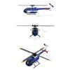 Fjernkontroll Helikopter 6-akset Gyroskop 2,4G 4CH Single Propell Aileron Free Helikopter med