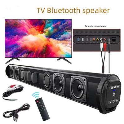 Kablosuz Bluetooth Ses Çubuğu: Bilgisayar ve Projektör Bağlantılı, USB Flash Sürücü Uyumlu TV Yankı Duvar Hoparlörü.