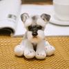 Simulations-Hund Plüschtier Stofftier Super Hohe Qualität Realistisches Schnauzer Hundespielzeug Für Luxuriöse Wohnkultur Haustierliebhaber Geschenk