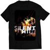 Silent Hill Fire Logo T-Shirt Men Retro Survival Horror Game Graphic Tee Casual Cotton Streetwe
