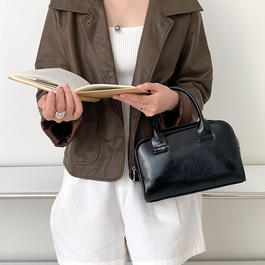 Borsa a mano di alta gamma per pendolari, piccola borsa quadrata, borsa a mano alla moda da donna