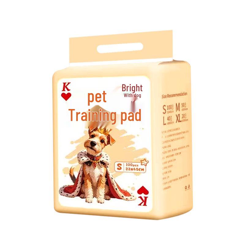 Bright & Dog Pet Urinal Pad: Thick, Absorbent, Breathable, Leak-Proof, Disposable, Large Size