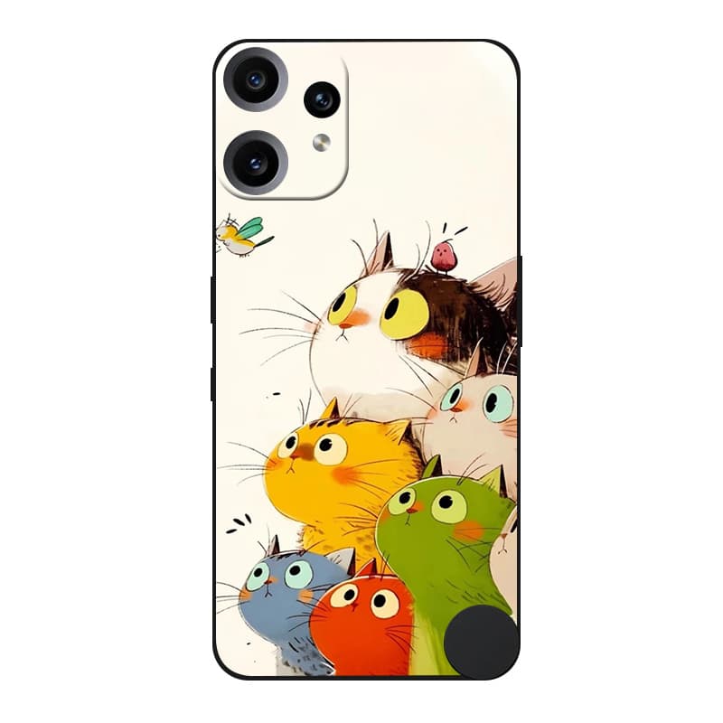 For Nothing CMF Phone 2 Pro 5G Case Soft Silicone TPU Cover for CMF Phone 2Pro A001 Cases Black Shell CMF Phone 2Pro Bumper
