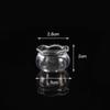 5Pcs 1/12 Dollhouse Simulation Plastic Transparent Fish Tank Model Dollhouse Mini Furinture Decoration Dolls House Accessories