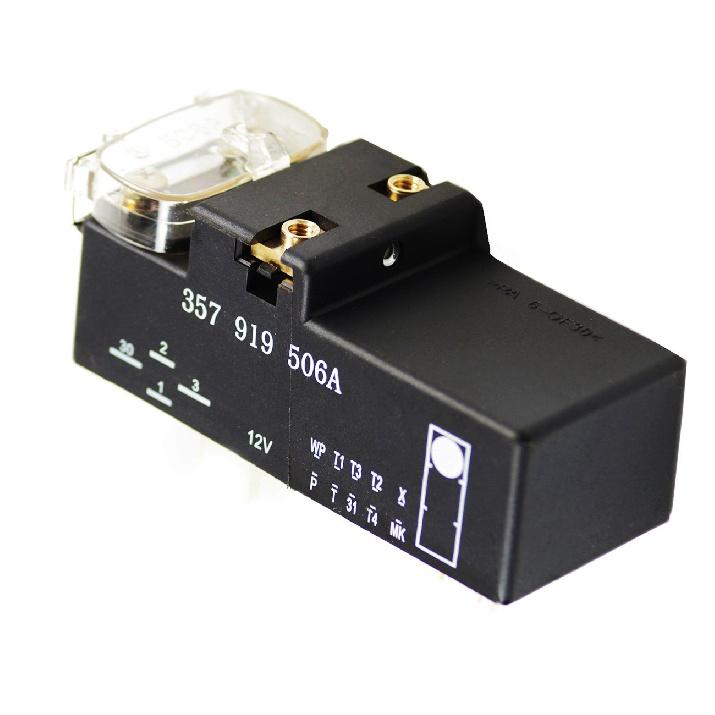 TOPAZ 3A0919506 Cooling Fan Control Switch Relay Module Kit Compatible with Volkswagen Jetta Golf 1994-1999 Passat 1995-1997 Cabrio 1995-2002 Corrado