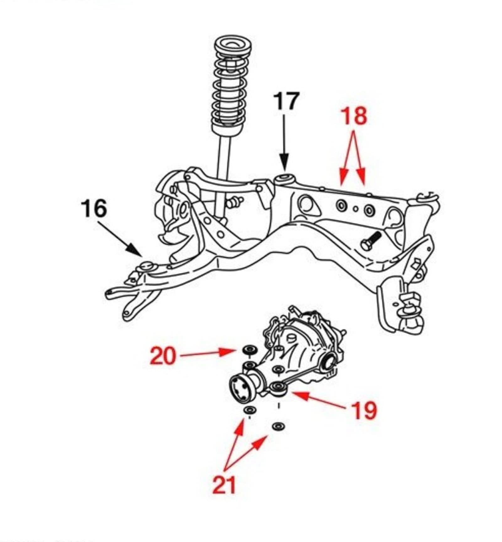 

Nismo Изолятор Подушка Крепления Дифференциала Запчасти 55401-RS590