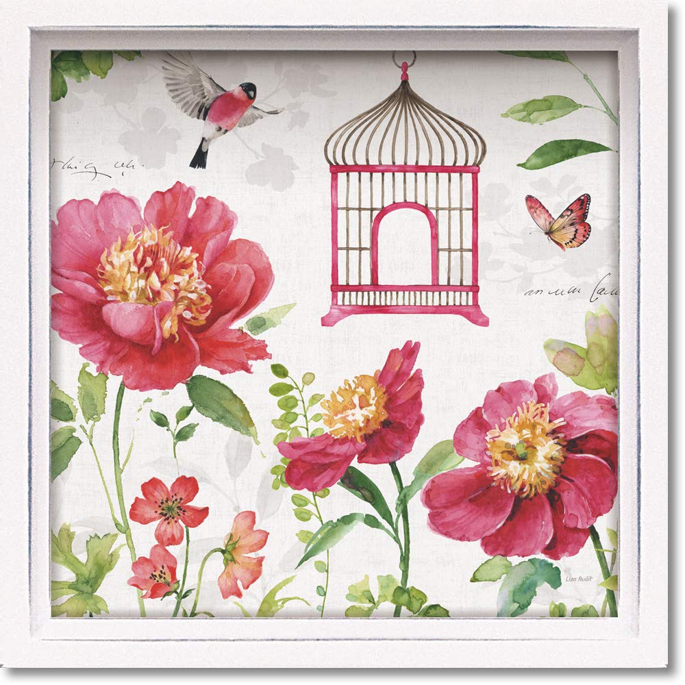 

Art Pink U-Power Frame/Plants/Flowers W13.5×H13.5×D3.5cm LA-01246