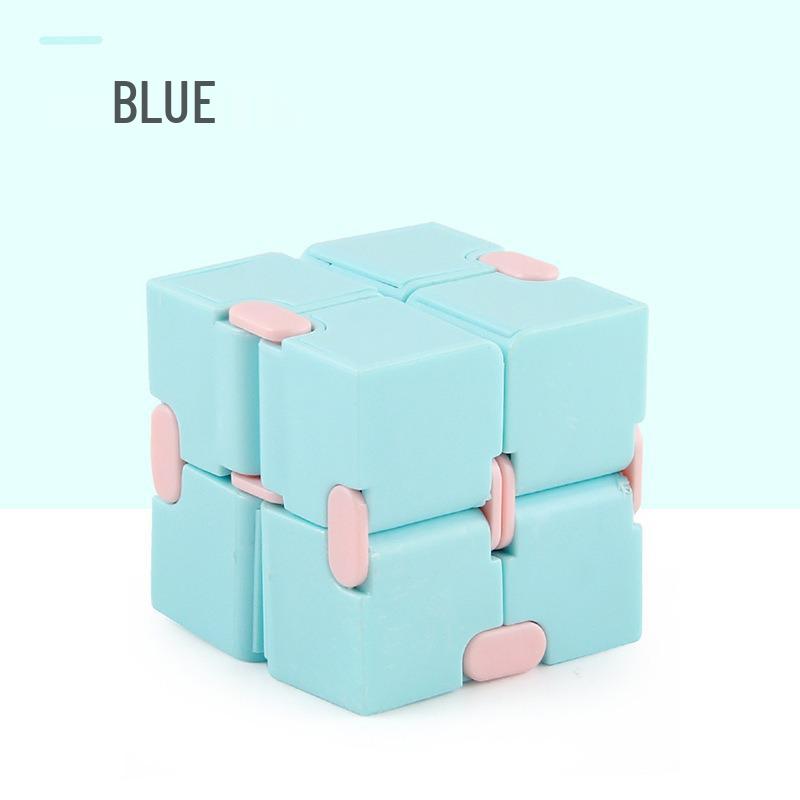 Children's Creative Macaron Infinite Magic Cube - Flip Decompression Educational Toy