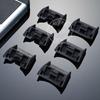 Für Casio Small Mud King GG-B100 GG-B100Y-1A GG-B100-1A3 Modifiziertes Leder-Gummi-Armband Metallkopf Partikelverbinder Adapter