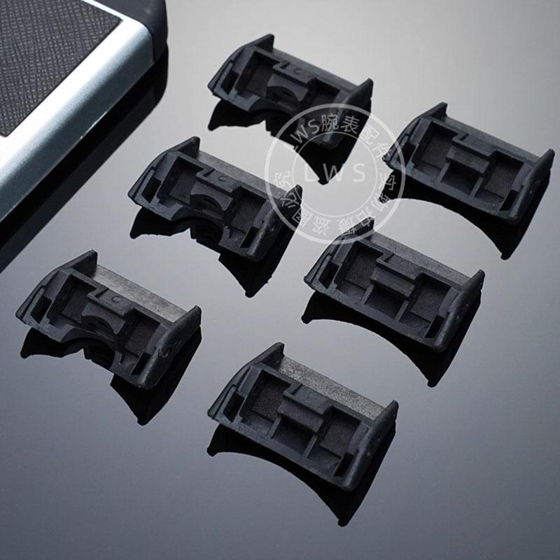 Für Casio Small Mud King GG-B100 GG-B100Y-1A GG-B100-1A3 Modifiziertes Leder-Gummi-Armband Metallkopf Partikelverbinder Adapter