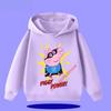Peppa Pig Children's Hooded Sweatshirt 2026 New Style Cartoon Print Boys' Sport Shirt Girls' Casual Shirt