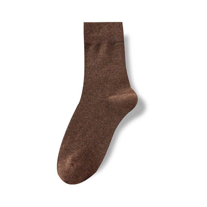 All-season Pure Cotton Men's Socks, Mid-calf Socks, Cotton Socks, Breathable, Sweat-absorbent, Antibacterial, Sports Antibacterial Long Stockings