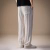 High-end Japanese Lyocell Tencel Linen Casual Pants Men's Summer Thin Retro Loose Wide Leg Straight Pants