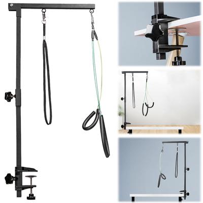 Height Adjustable Pet Dog Grooming Table Bracket Arm with Restraint Rope for Comfortable Grooming Experience