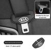 Leather Car Seatbelt Buckle Cover Auto Interior Accessories For KIA K5 K2 Rio Optima Sportage Venga Sorento Stonic Forte Jlsz20