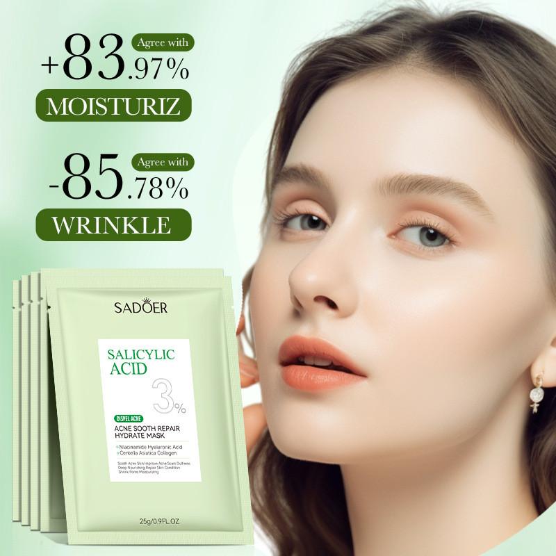 Sadoer Nourishing Hydrating Mask With Salicylic Acid For Deep Hydration And Acne Repair 25g