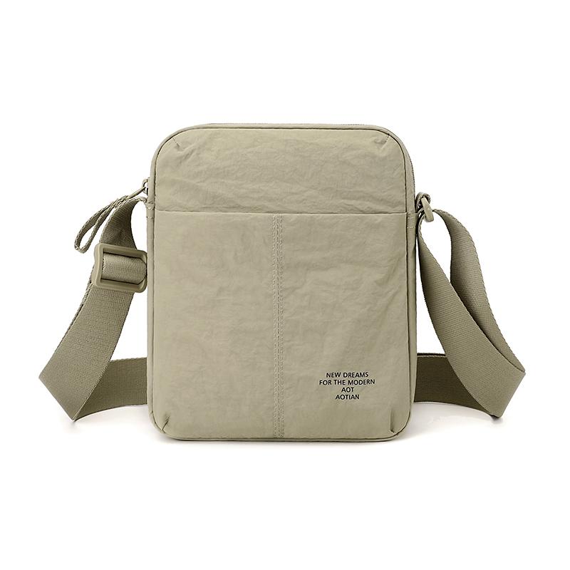 Men's Nylon Crossbody Bag Lightweight Water Resistant Shoulder Sling Messenger Travel Bag