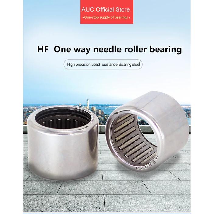 AUC one-way needle roller bearing HF inner diameter 4 6 8 10 12 14 outer diameter 16 18 20 25 30 35