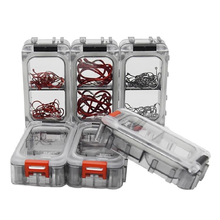 Fishing Accessory Container Magnetic Lures Box, Splicing Glow in Dark Clear