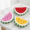 Cute Watermelon Coin Purse Zipper Cartoon Mini Card Bag Funny Plush Fruit Wallet  Women