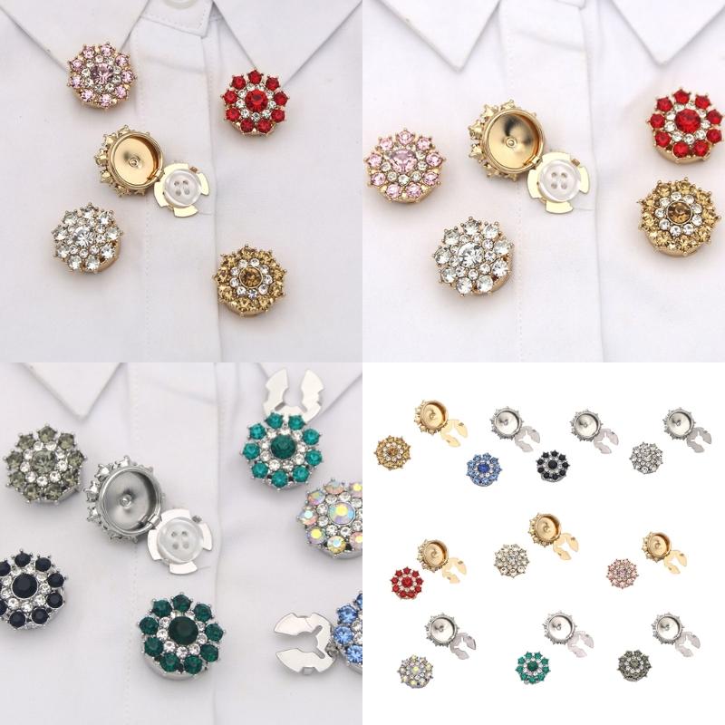 Elegant Multicolor Glass Cufflinks With Alloy Base For Business Meetings And Formal Event
